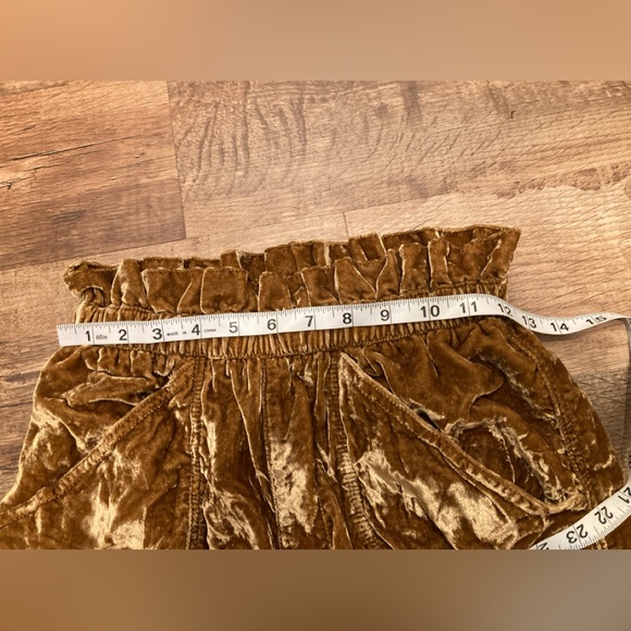 Free People At First Sight Velvet Red Wine Shorts xs - Picture 12 of 12